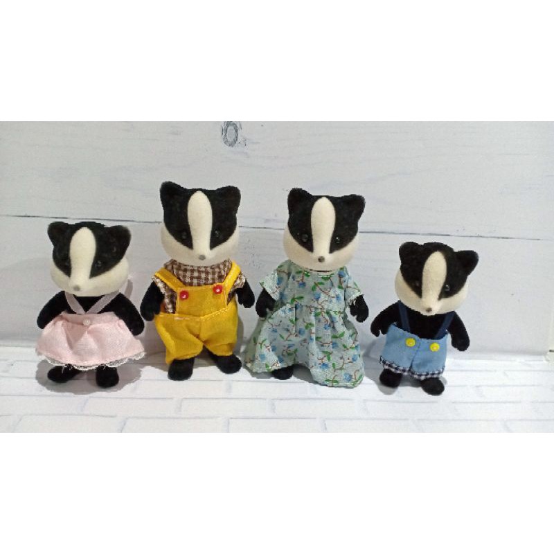 Sylvanian Badger Family