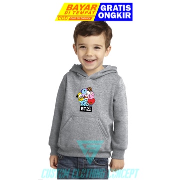 PROMO JAKET HOODIE KIDS MISTY BT21 CHIMMY