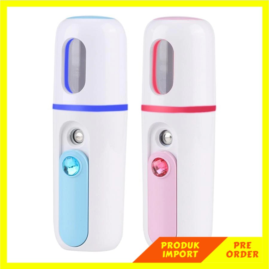 PRODUK PO Mini Handheld Nano Facial Mist Cold Spray Hydrating Sprayer Humidifier Atomization