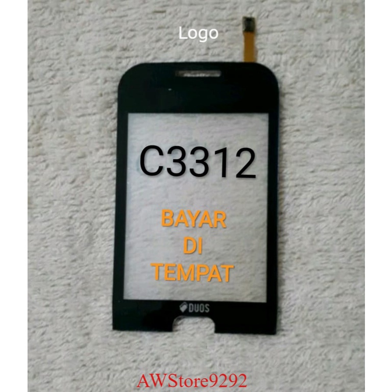 Layar Sentuh LCD Samsung C3312 ORI