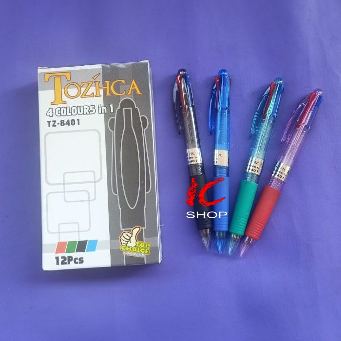 

Pulpen TOZHCA 4 Warna dalam 1 pen