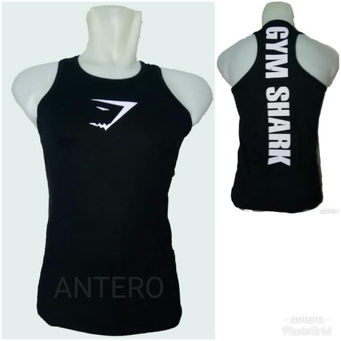Super Kaos Singlet Gymshark Untuk Fitness Sale