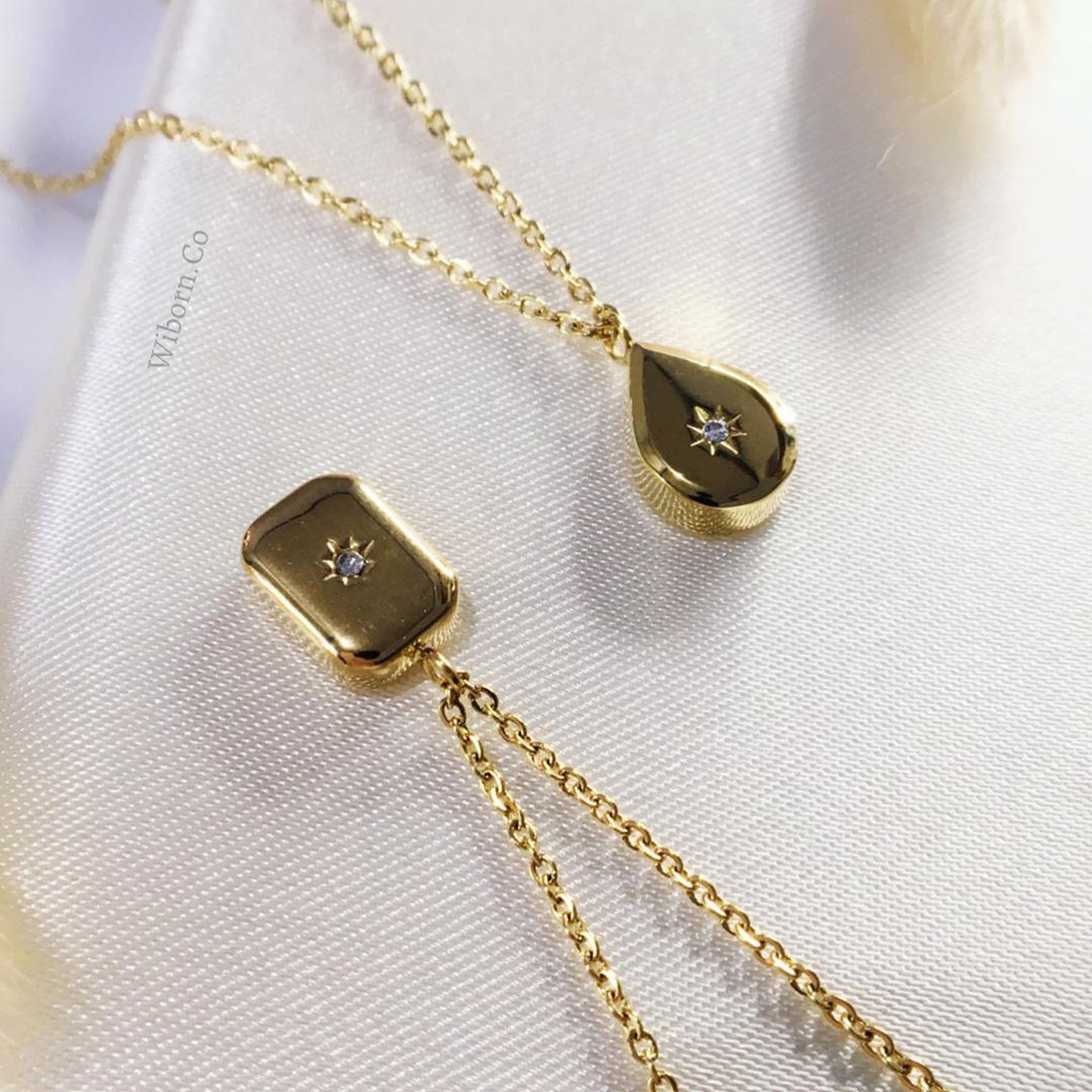 Kalung Asli Lapis Emas 18K Anti Pudar dan Anti Karat (Exclusive Jadior Necklace) Limited Edition