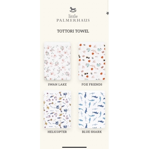 Little Palmerhaus Tottori Premium Baby Towel / Handuk bayi Tottori-2