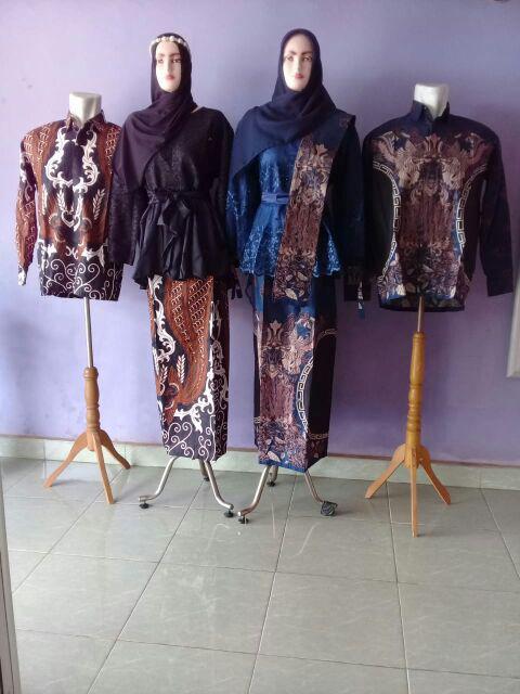 Jumbo/standar Bisa Pisah Couple Batik Anjani Kebaya Set