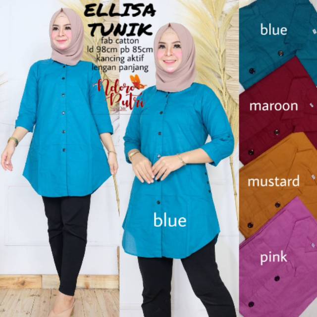 ELLISA TUNIK BY NDORO PUTRI