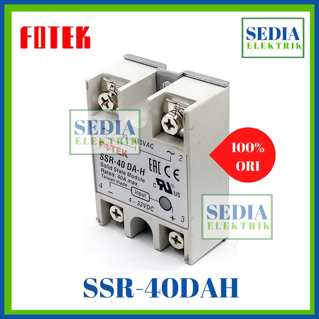 FOTEK SSR-40DA-H SSR 40DAH 40DA H