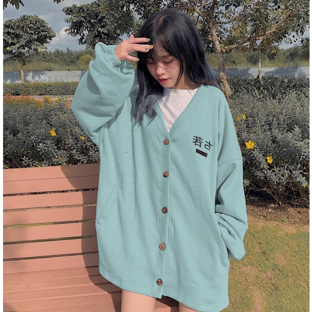 YUMMI CARDIE SWEATER OVERSIZE WANITA / SWEATSHIRT SWEATER / OUTER