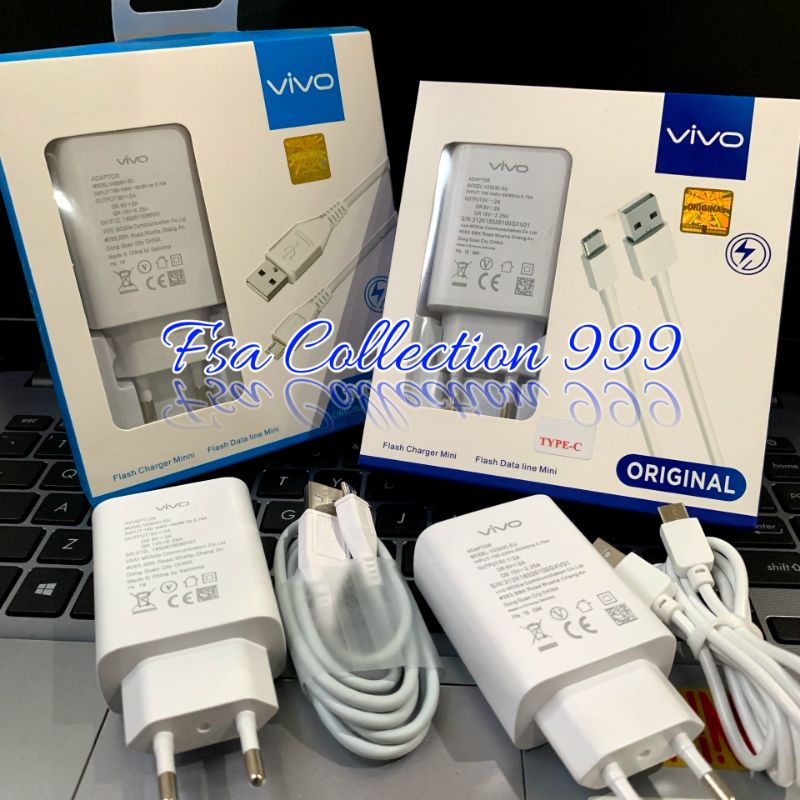 TRAVEL CHARGER ORIGINAL VIVO V9 100% FAST CHARGING 3.0