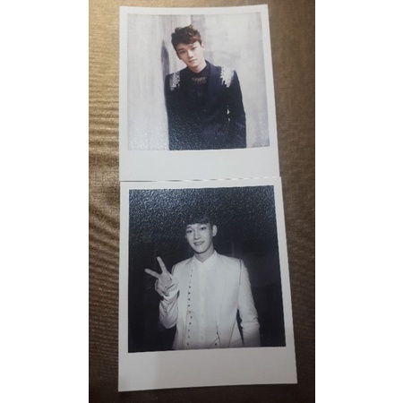 OFFICIAL POLAROID CARD EXO OVRDOSE