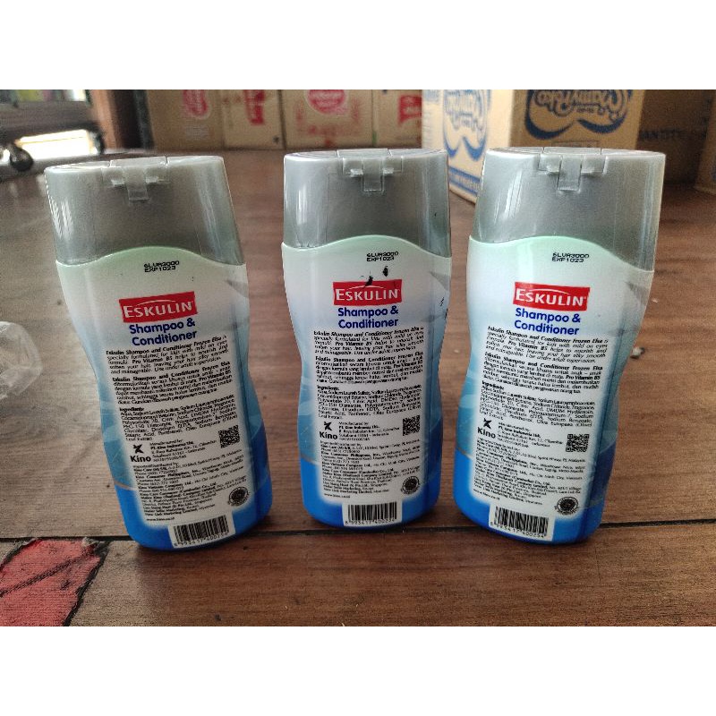 eskulin kids shampoo conditioner 200 ml frozen elsa