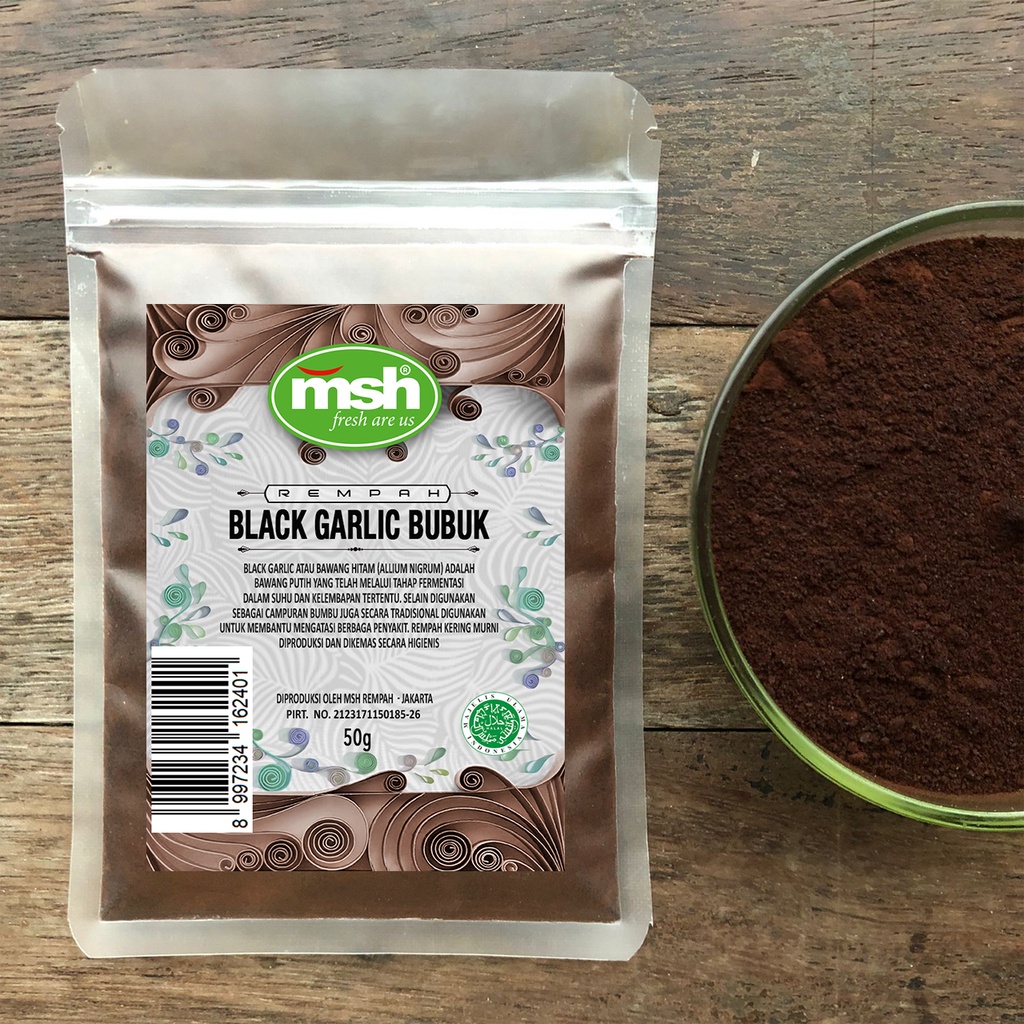 

MSH Black Garlic Bubuk 50 g