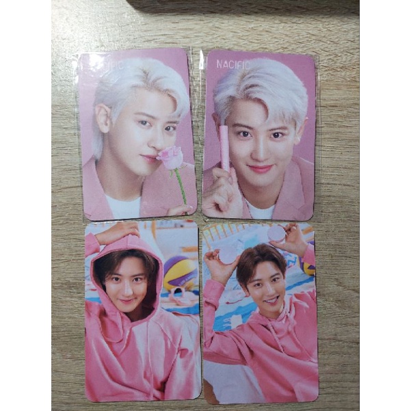 PHOTOCARD EXO CHANYEOL x Nacific OFFICIAL
