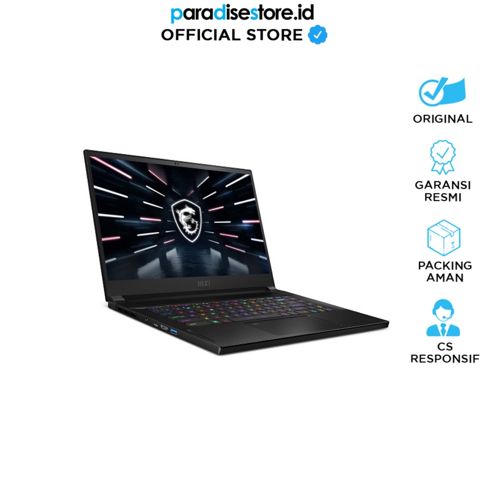 MSI Stealth GS66 12UHS-218ID | i9-12900H |  RTX3080Ti 16GB |  2TB NVMe PCIe Gen4x4 SSD | DDR5 16GB*2