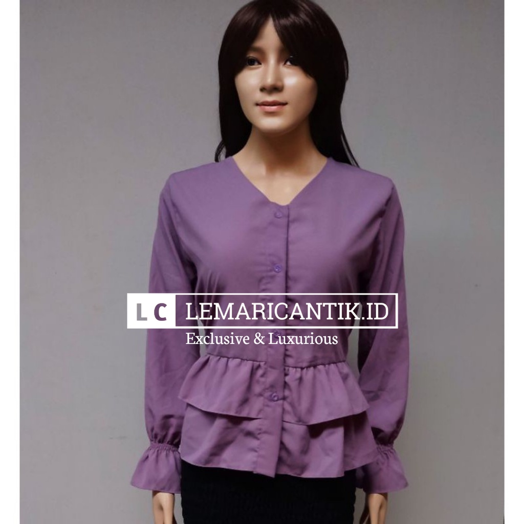 BAJU SABRINA JUMBO | BAJU SABRINA WANITA | ATASAN WANITA JUMBO | BLOUSE BIG SIZE | BLOUSE JUMBO SABR