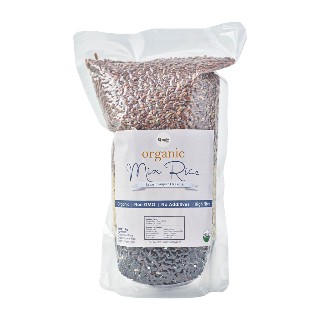 Simply Organic Mixed Rice ( Beras Campur Organik ) 1 Kg