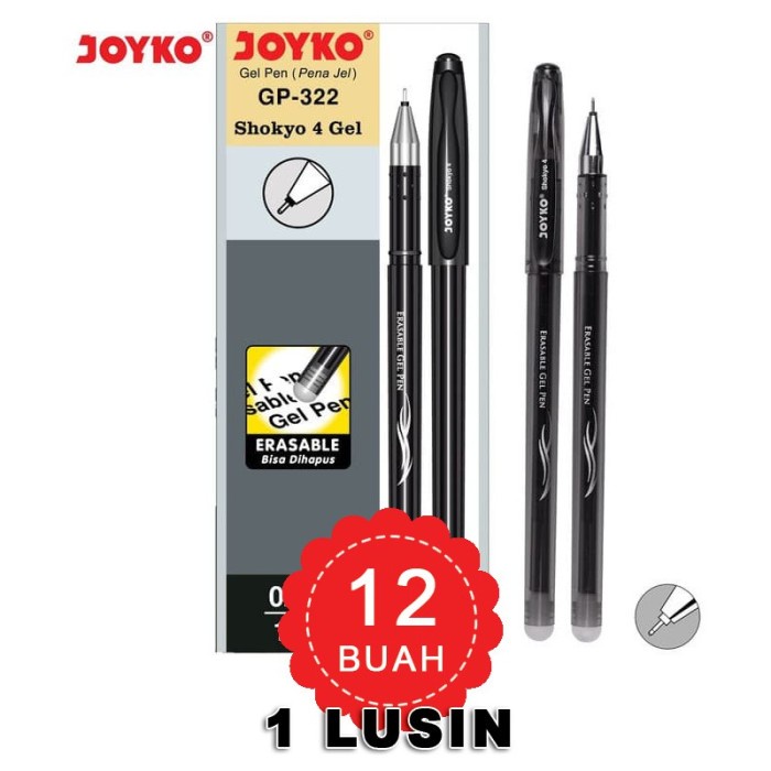 

Bagus Buku & Alat Tulis Alat Tulis Pulpen Hapus Joyko Gp322 1 Lusin Pulpen Bagus
