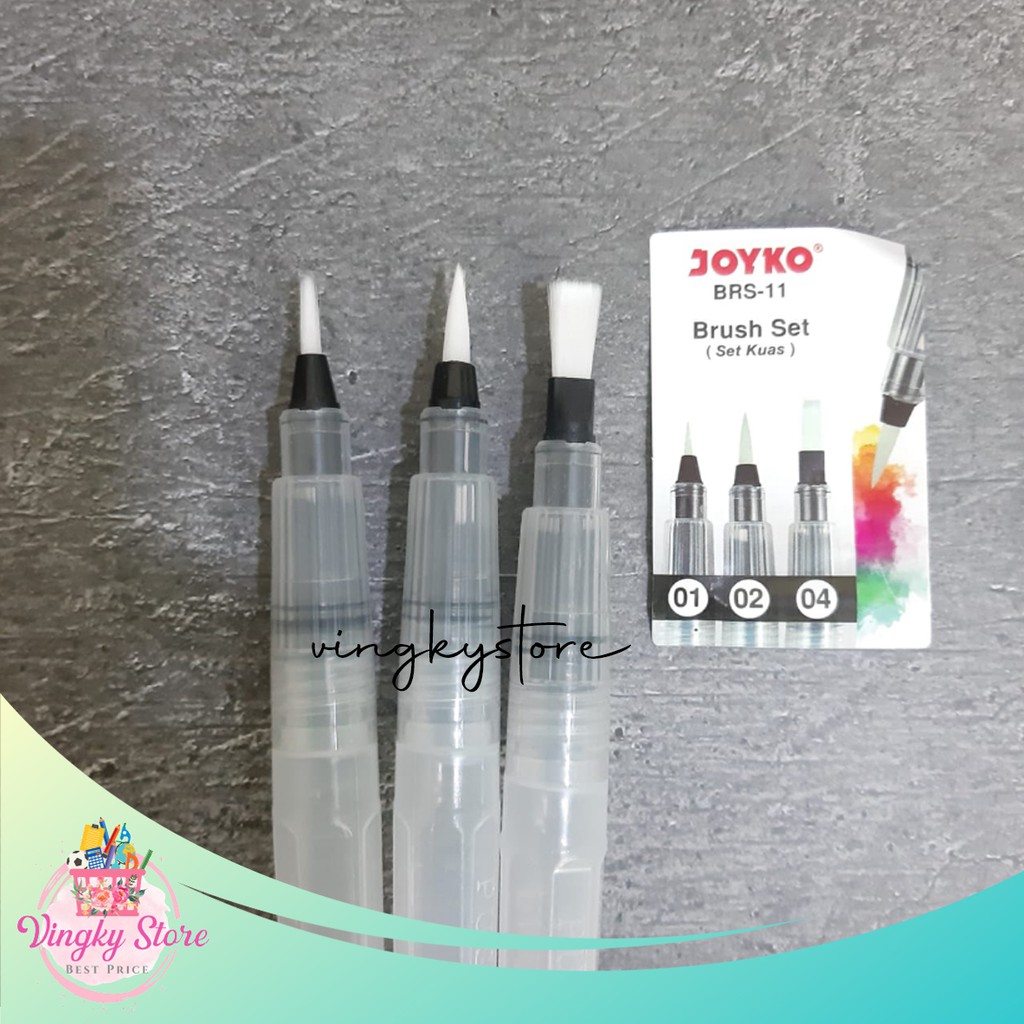 

Brush Set / Kuas Set Joyko BRS-11