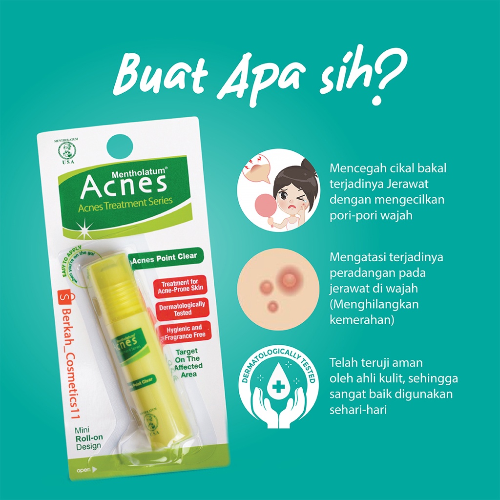 Acnes Point Clear Mini Roll On Design