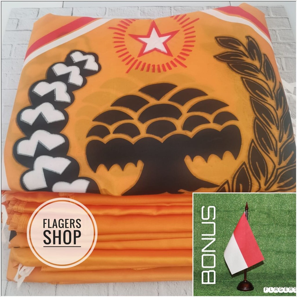 [ISI 100 PCS ] Bendera Ormas MKGR 60x90 cm