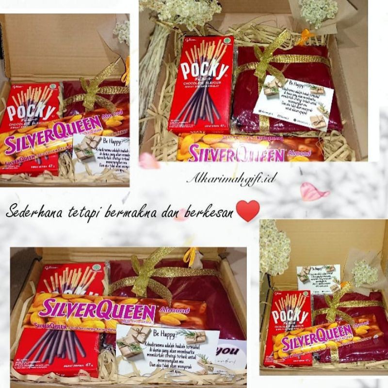 

Gift Box Kado ulangtahun kado anniversary HAMPERS wisuda