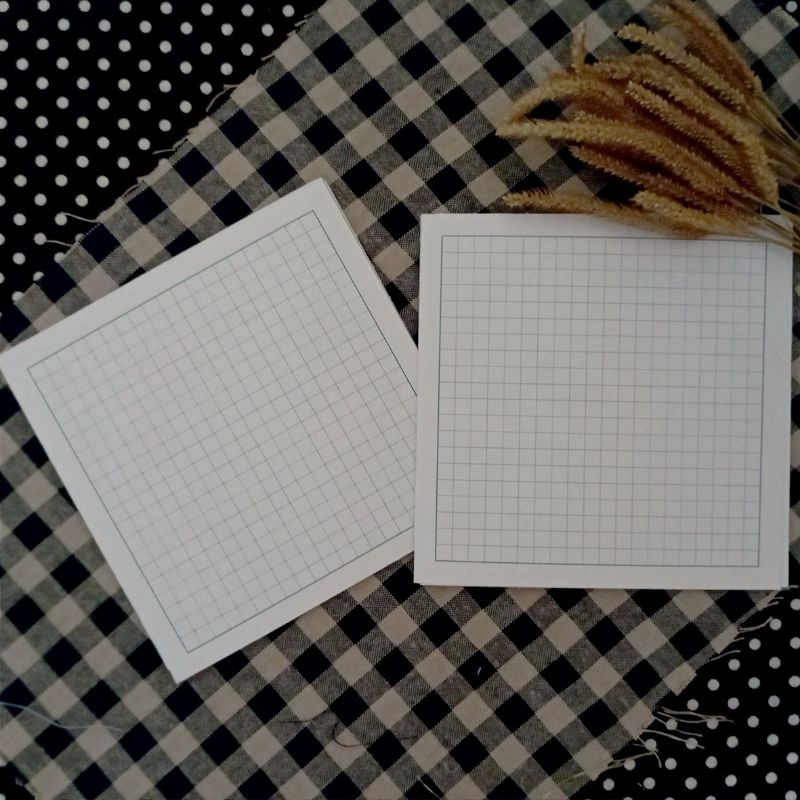 

Memo note (9x9) Grid sqare (kotak-kotak)