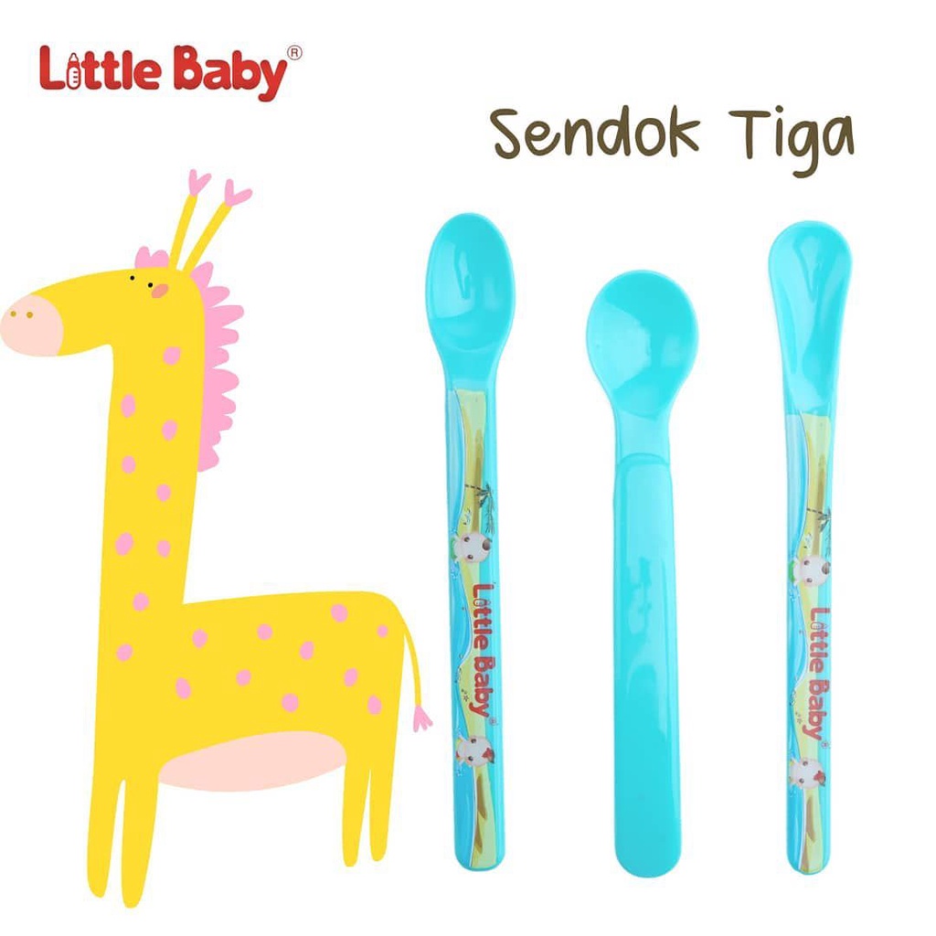 Little Baby Sensor Spoon Sendok / Sendok Bayi