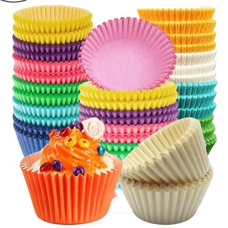 Paper cup baking paper cup cases mini cake nastar coklat case kue kering cookies