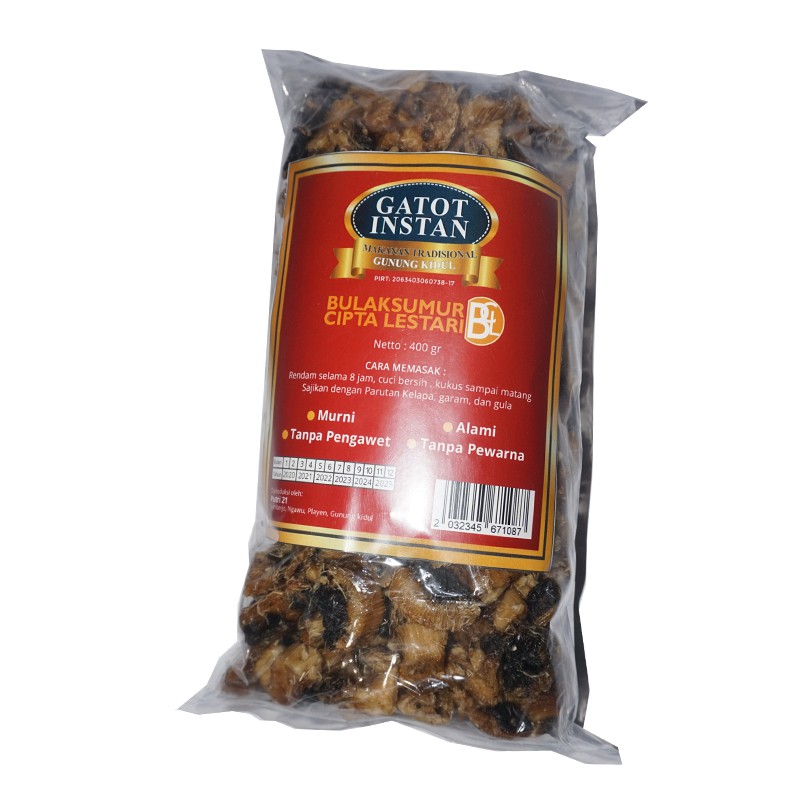 

Gatot Instan 400gram - Makanan Tradisional