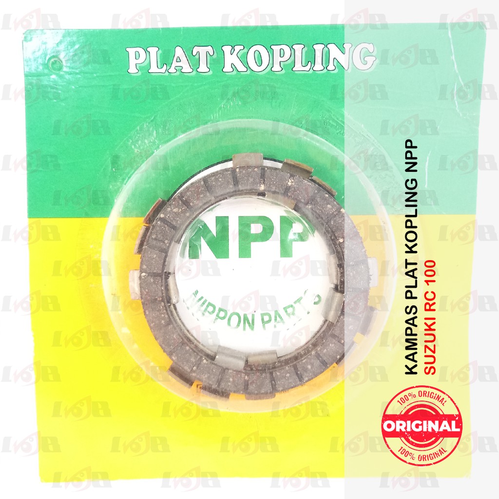 NPP Kampas Plat Kopling RC100 Suzuki RC 100 Clutch 5 Lembar