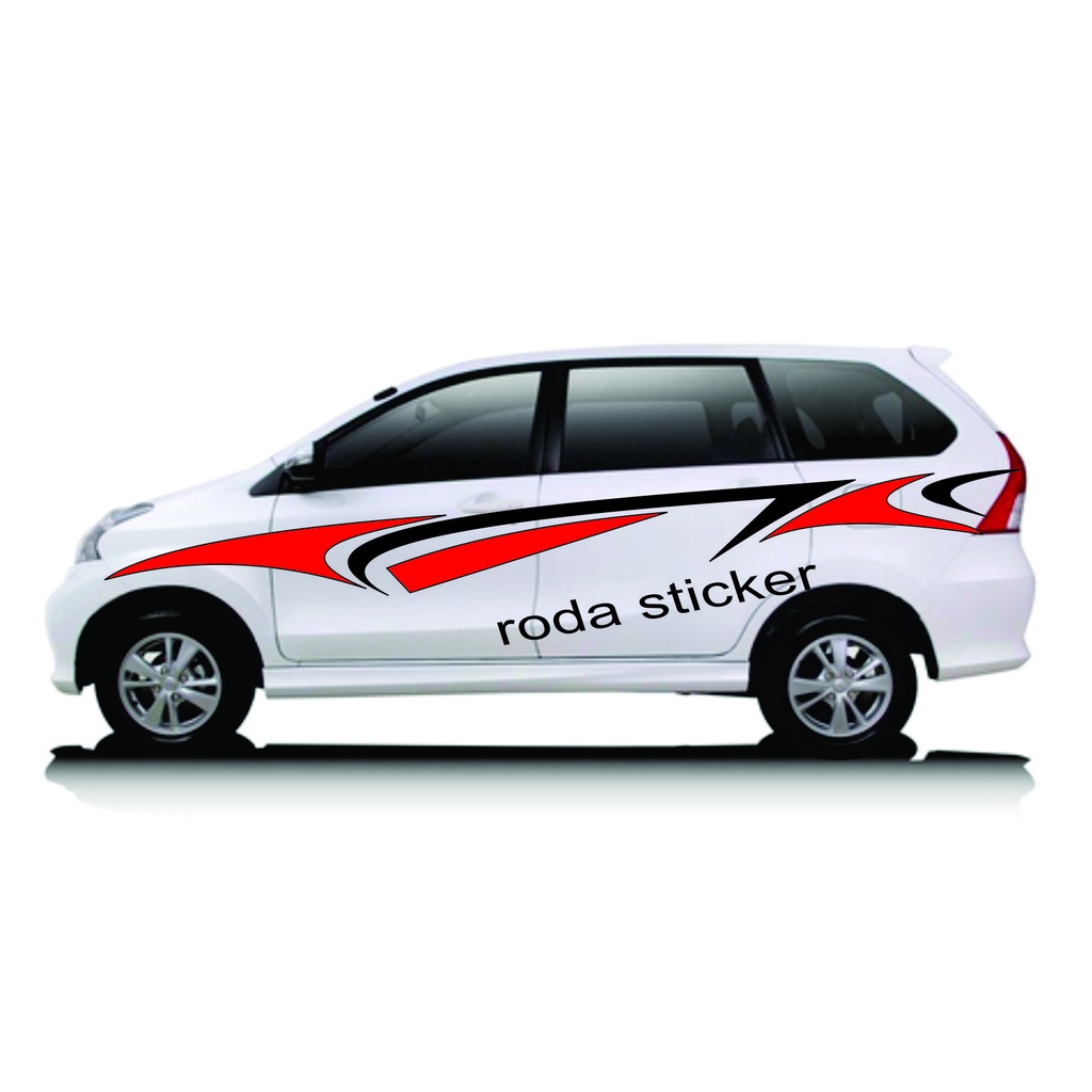 STIKER MOBIL AVANZA CUTTING STIKER AVANZA STRIPING AVANZA TEBARU