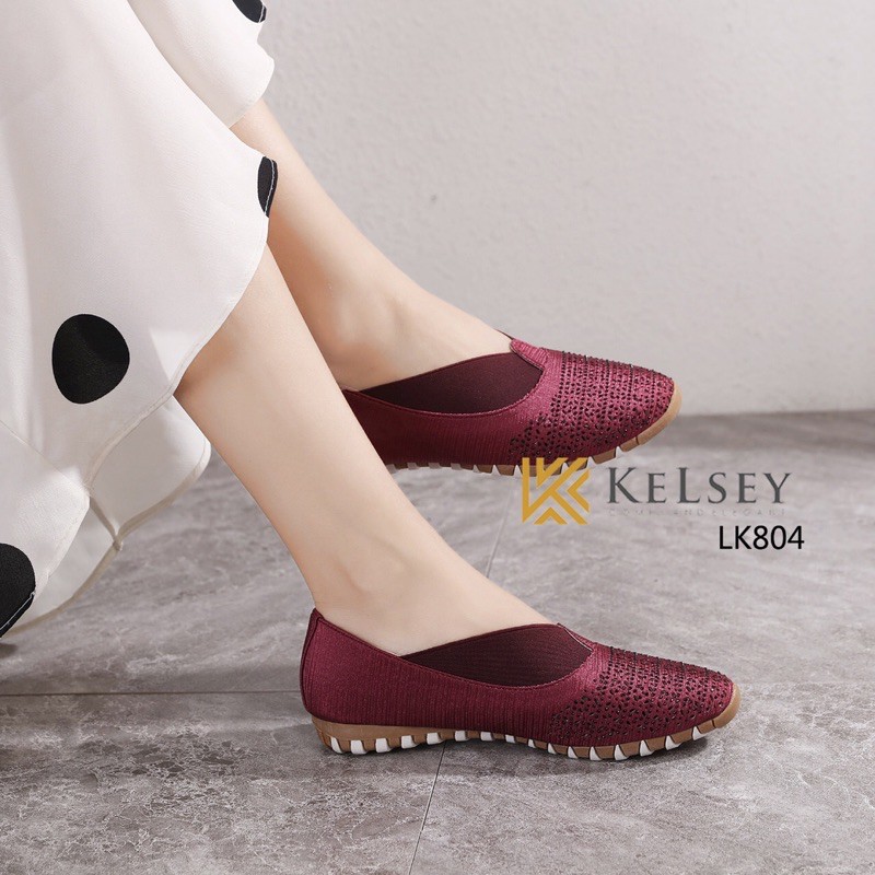 Kelsey Sepatu Flatshoes Wanita  LK804