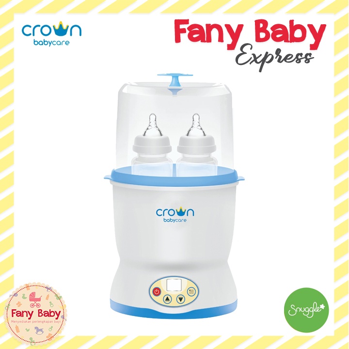 CROWN 2 BOTTLES MULTIFUNTION STEAM CENTRE - STERIL BOTOL