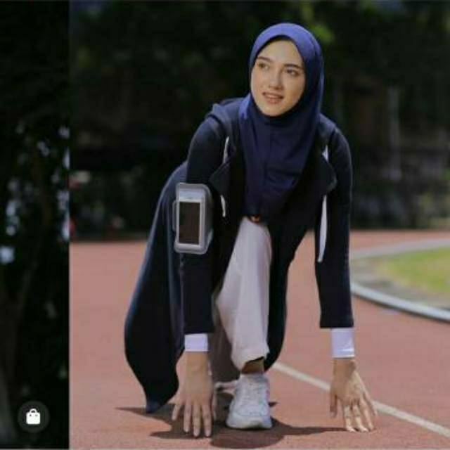 Bergo Zoya Marsha HB Casual Jilbab Sekolah Instan Jilbab Kantor-5