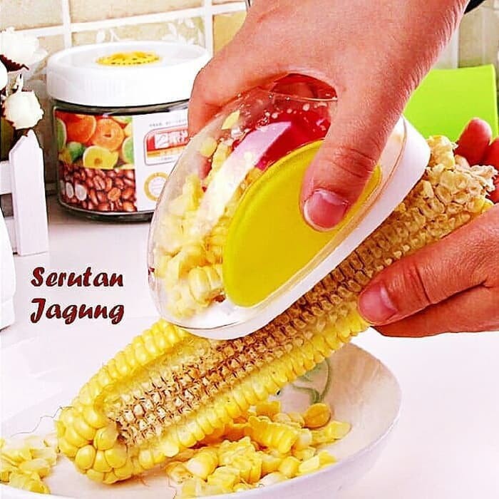Penyerut Jagung Pisau Dapur Penyerut Jagung Corn Cutter Peeler Peralatan Rumah Tangga DN-175-0