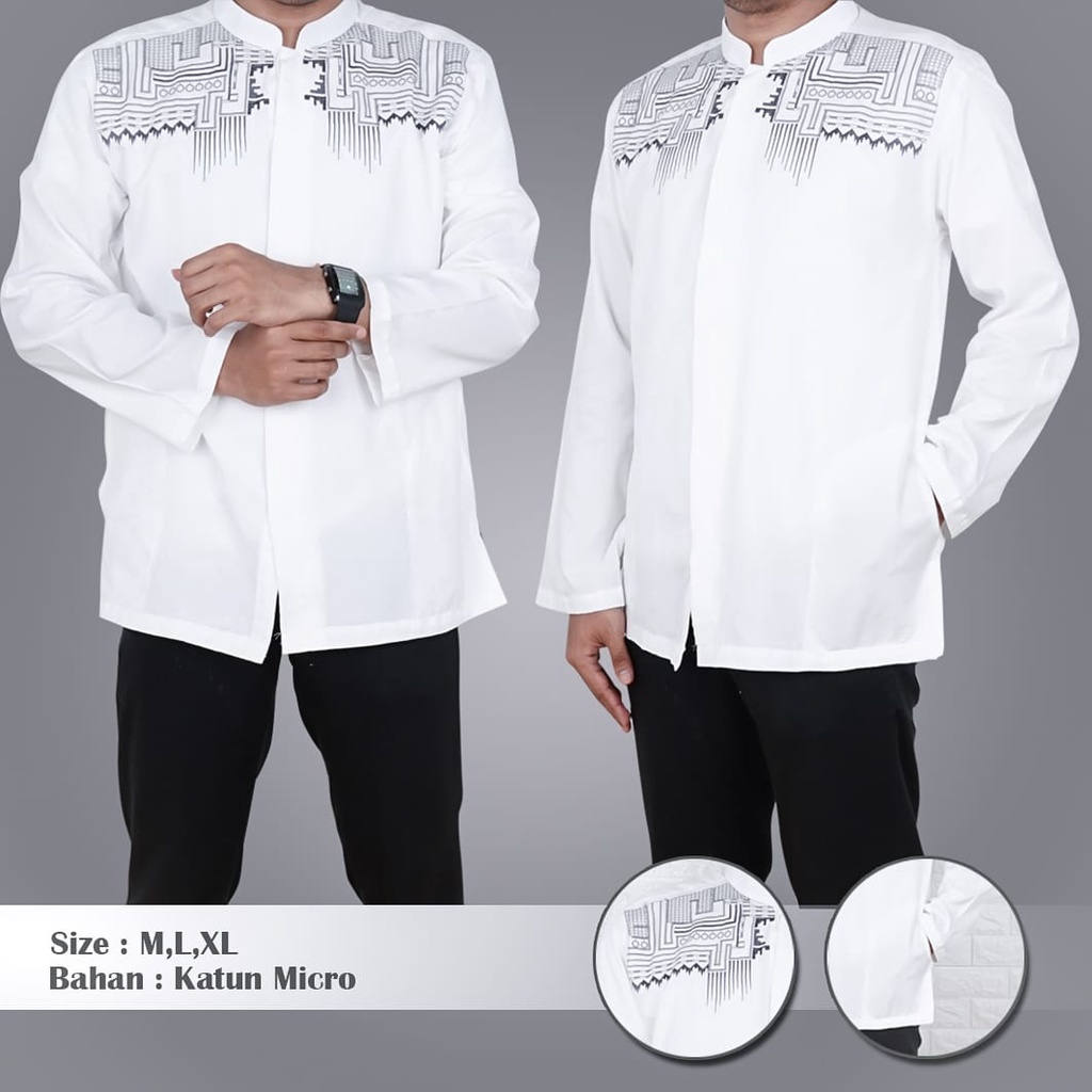 Super murah baju koko katun tangan panjang/baju koko berbis /harga grosir/bisa COD/bayar ditempat