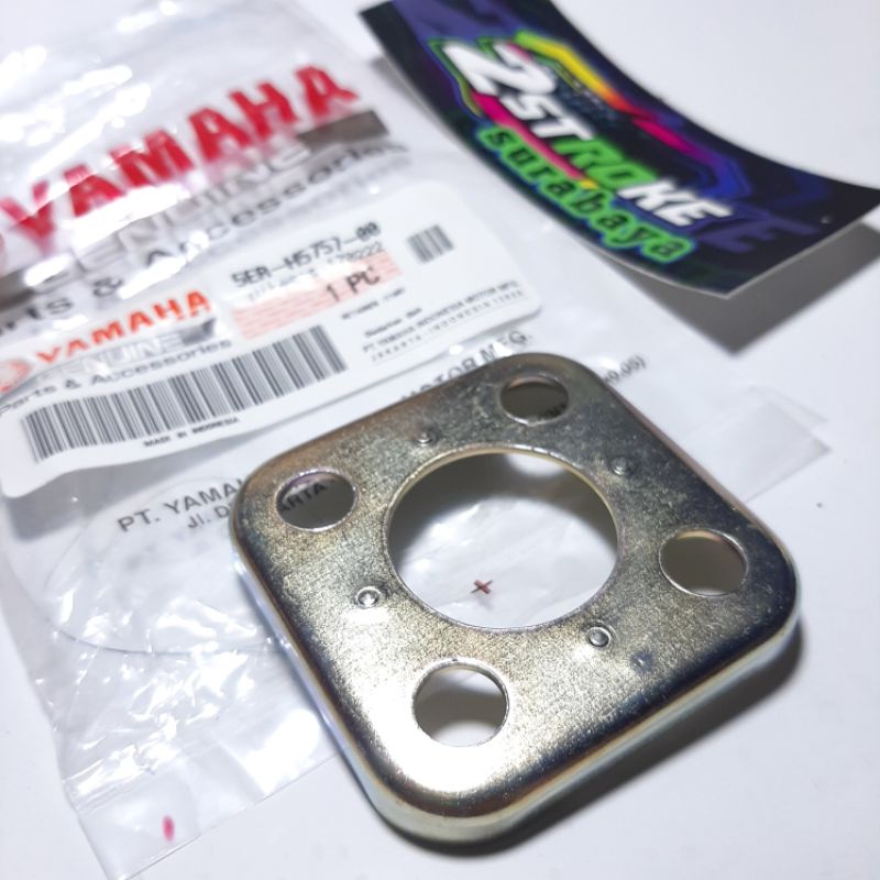 Retainer Plat Penutup Indikator Pelampung Tangki Bensin Yamaha F1ZR FIZR F1Z FIZ R F1 Force 1 Scorpi