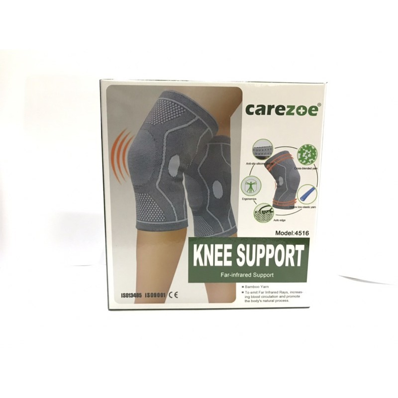 Knee Support / Deker Lutut / Carezoe / Sammora / Bamboo / Sinar infrared / 4516