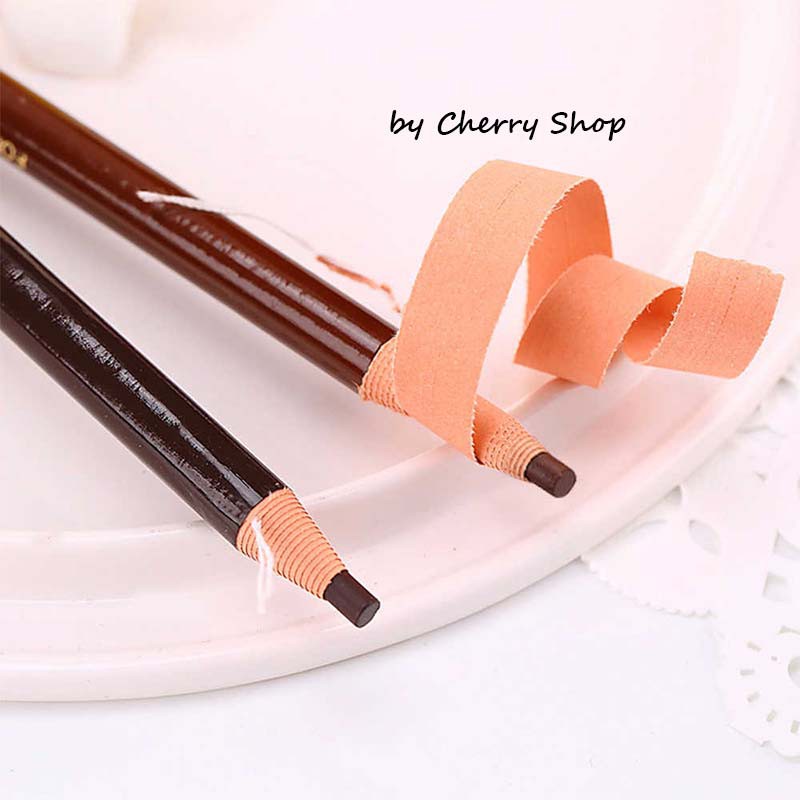 [READY] Pensil Alis Benang / Hengsi Eyebrow Pencil | Coklat | Hitam