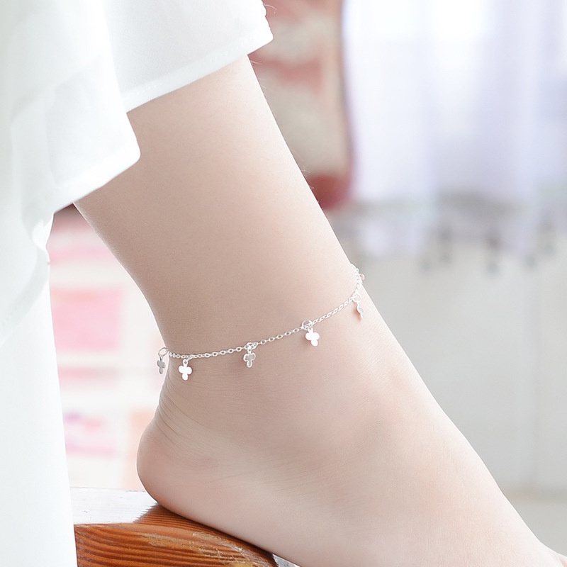 Gelang Kaki Bahan S925 Silver Untuk Pasangan