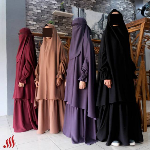 GAMIS SET SERINITY | HIJAB SYARI POLOS SIDRA