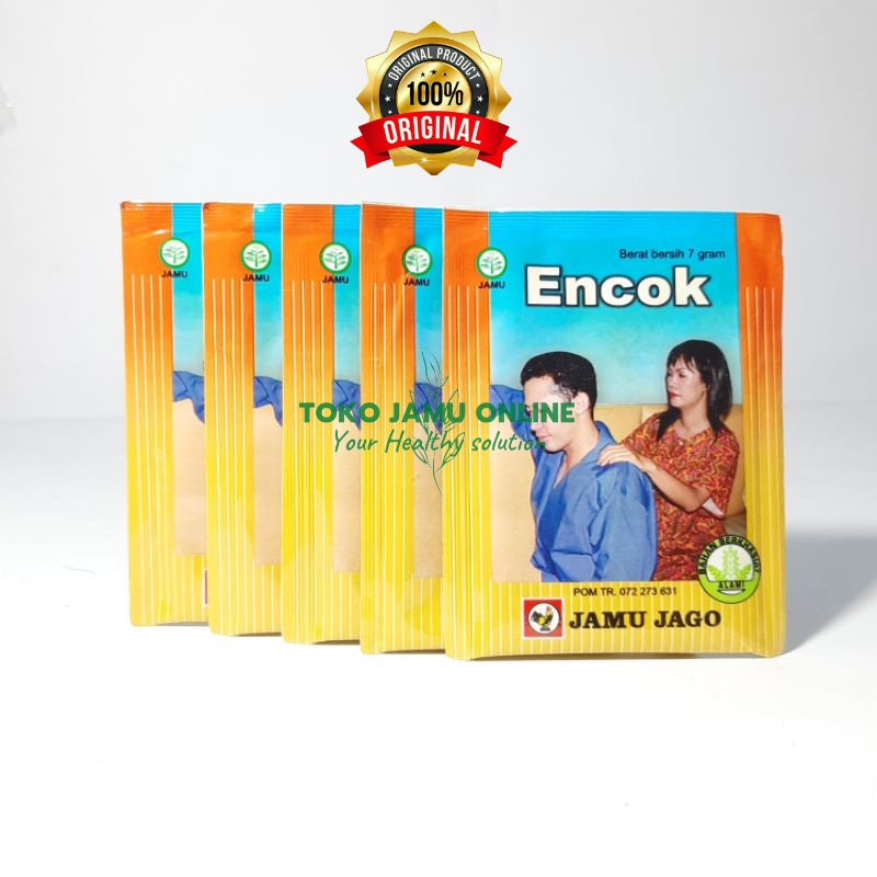 

Jamu Encok Jamu Jago - Membantu Meredakan Nyeri Pinggang (Isi 10 Sachet)