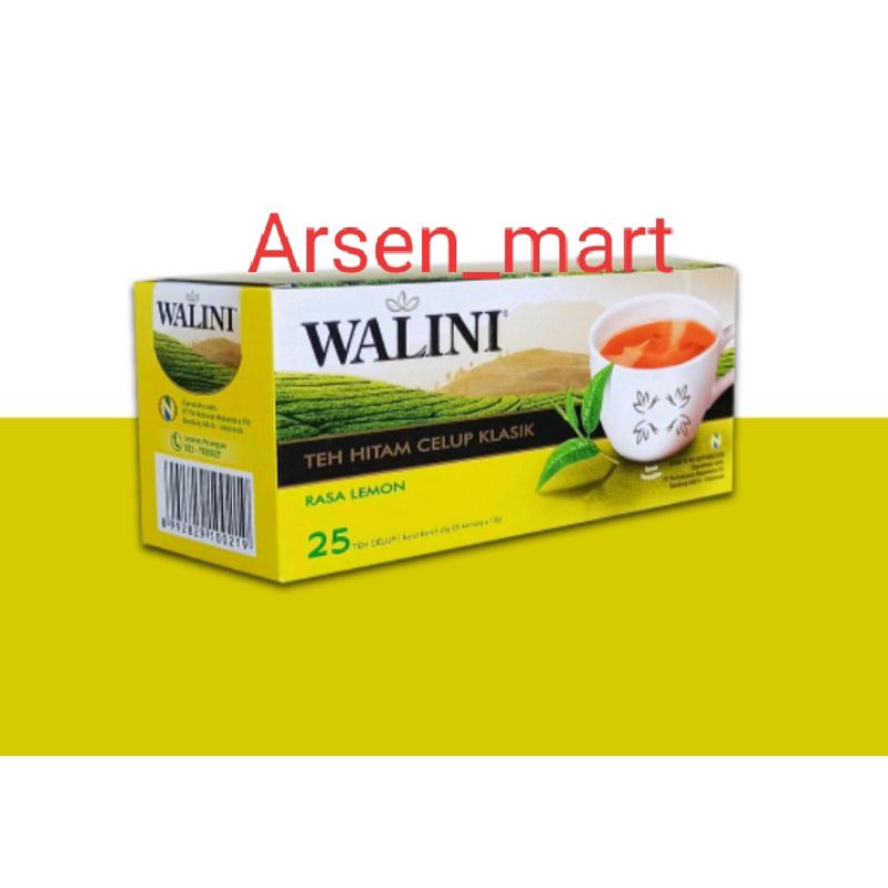 

Walini teh hitam 25 lemon