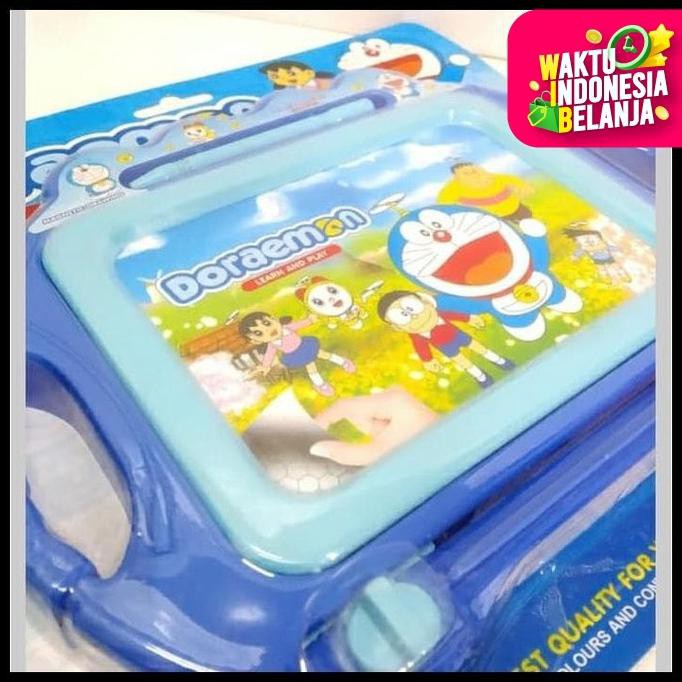 

CIUSTOYS MAINAN PAPAN TULIS MAGNET DORAEMON HAPUS GESER