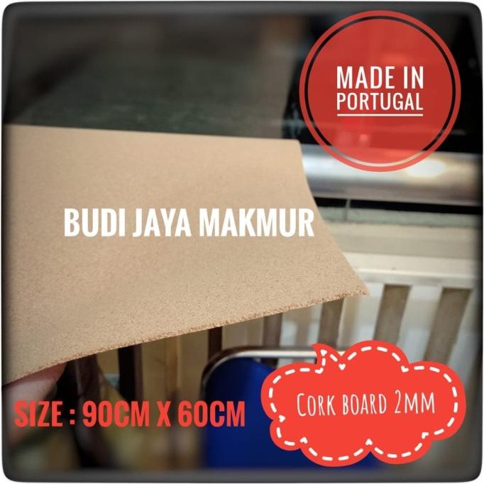 

(COD) Cork Board 2mm SALE Kode 257