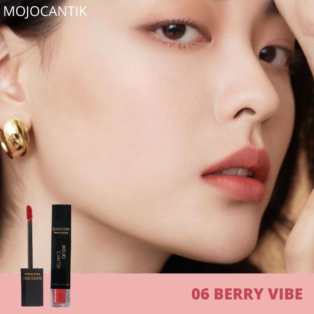 Lip Cream Lip Matte Mojocantik BRAND Exclusive Lipcream Super stay matte Waterproof and Pigmented Lipcream tahan lama dan soft