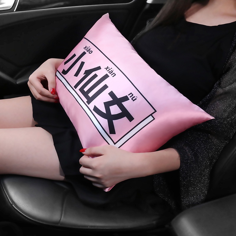 Bantal Leher Bentuk Peri Lucu Untuk headrest Mobil