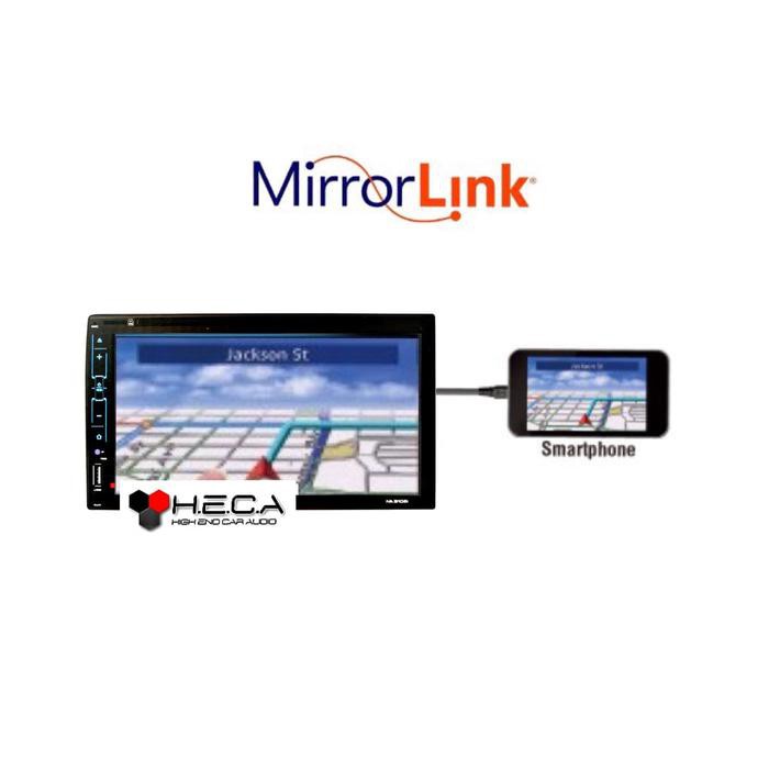 Nakamichi NA-3102i AutoLink Tape Mobil Head unit Double din + Camera