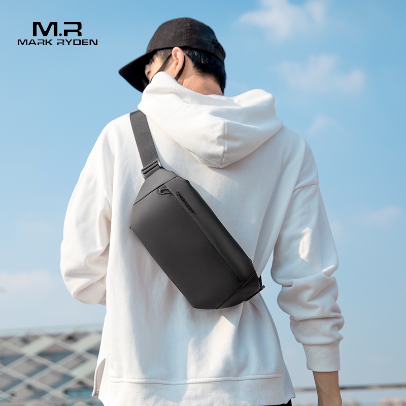 MR7999 Tas Selempang Sling Chest Crossbody Bag Cowok Pria Anti Air