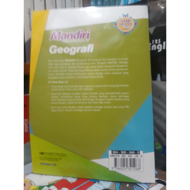 BUKU MANDIRI GEOGRAFI KELAS 10 SMA-1